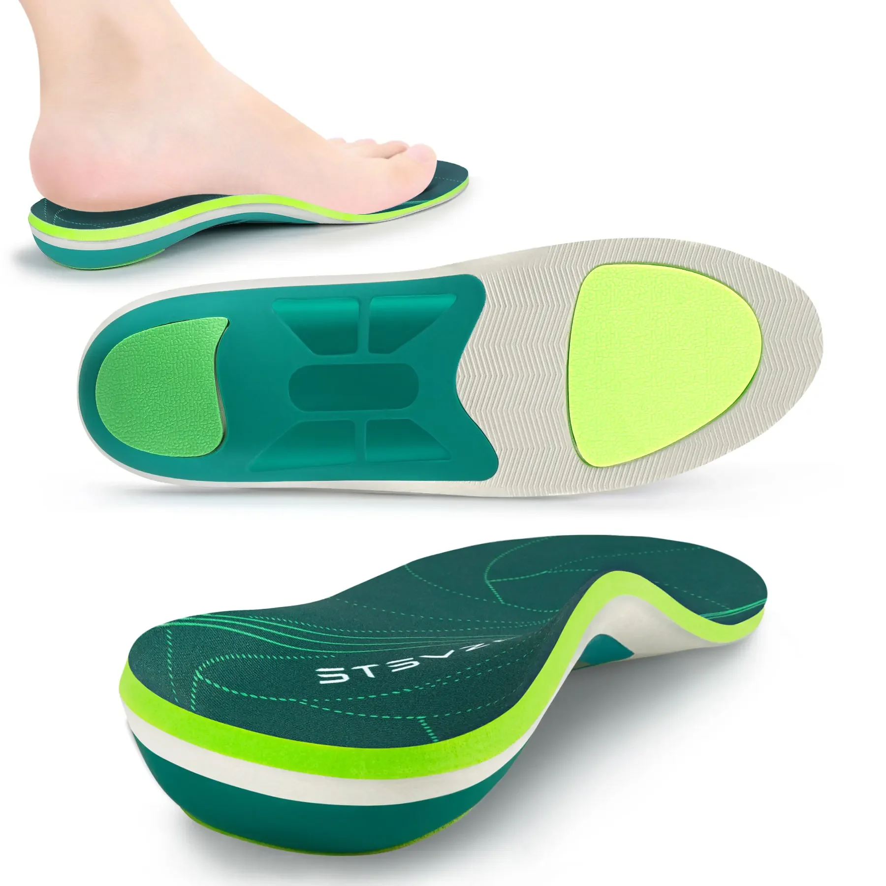 Men'S Shoes For Plantar Fasciitis - Flat Feet High Arch Support Plantar