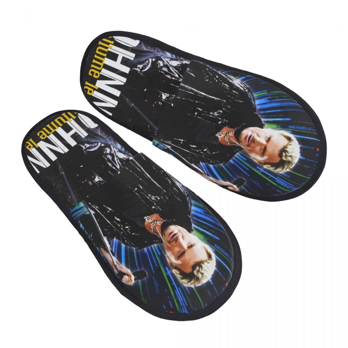 Men'S Shoes With Memory Foam - Johnny Hallyday Rock Soft Scuff Memory