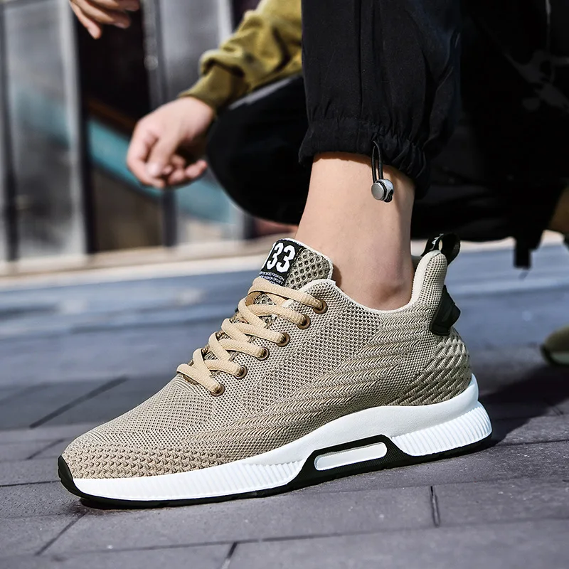 Men Shoes Size Chart - Men Sneakers Platform Casual Shoes Height