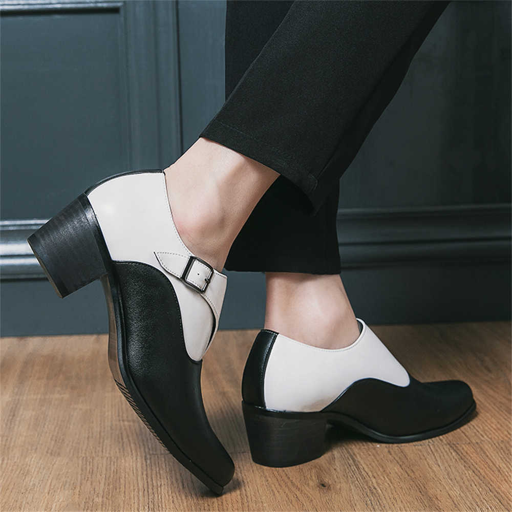 Men'S Shoes Popular - Normal Leather Ballroom Dancing Shoes Running