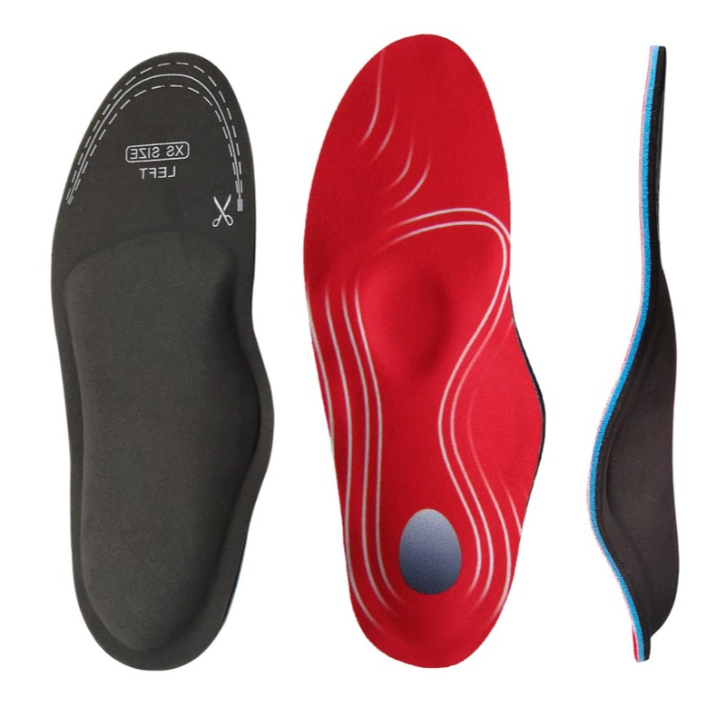 Men'S Shoes For Plantar Fasciitis - Memory Foam Insole for Men Red