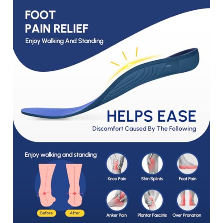 Plantar Fasciitis Insoles for  - đánh giá và giá Men'S Shoes For Plantar Fasciitis