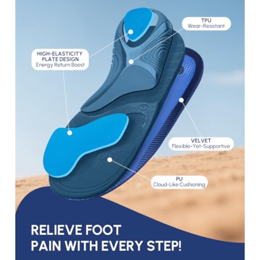 Plantar Fasciitis Insoles for  - đánh giá và giá Men'S Shoes For Plantar Fasciitis