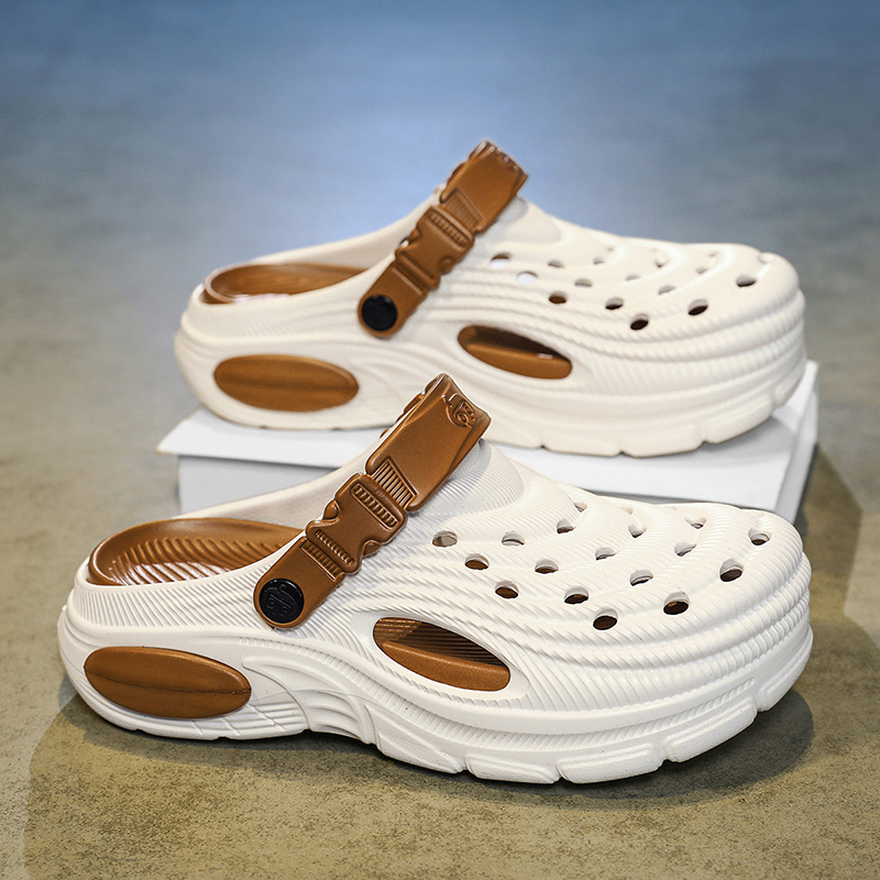 Men's 5cm Thick Sole Clogs Sli - đánh giá và giá Men'S Shoes Popular