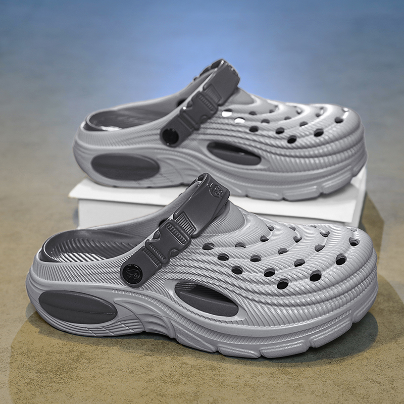 Men's 5cm Thick Sole Clogs Sli - đánh giá và giá Men'S Shoes Popular