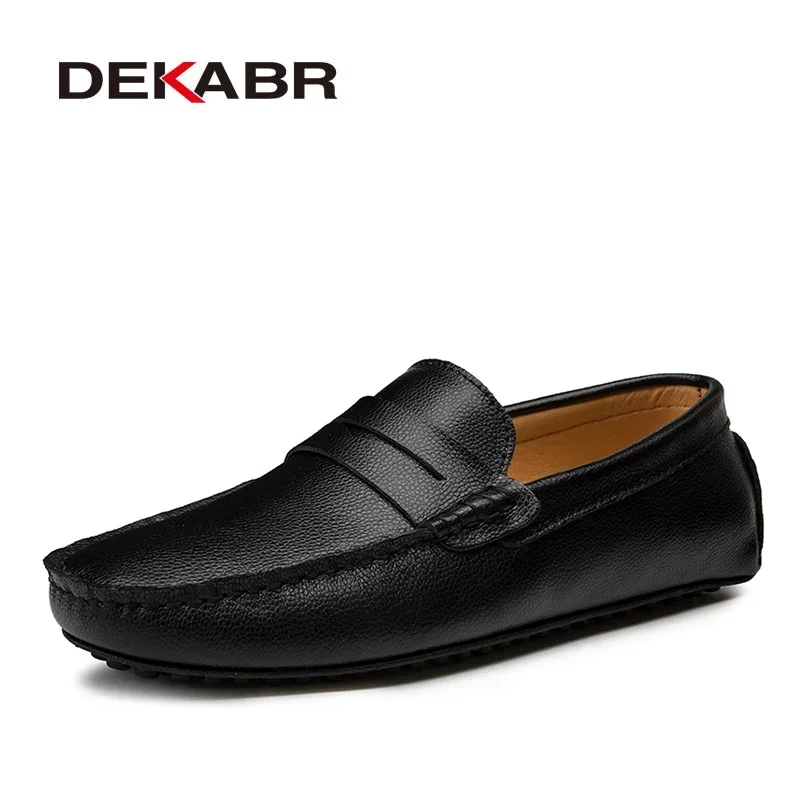 DEKABR Big Size 38~49 Men Loaf - đánh giá và giá Boat Shoe Leather