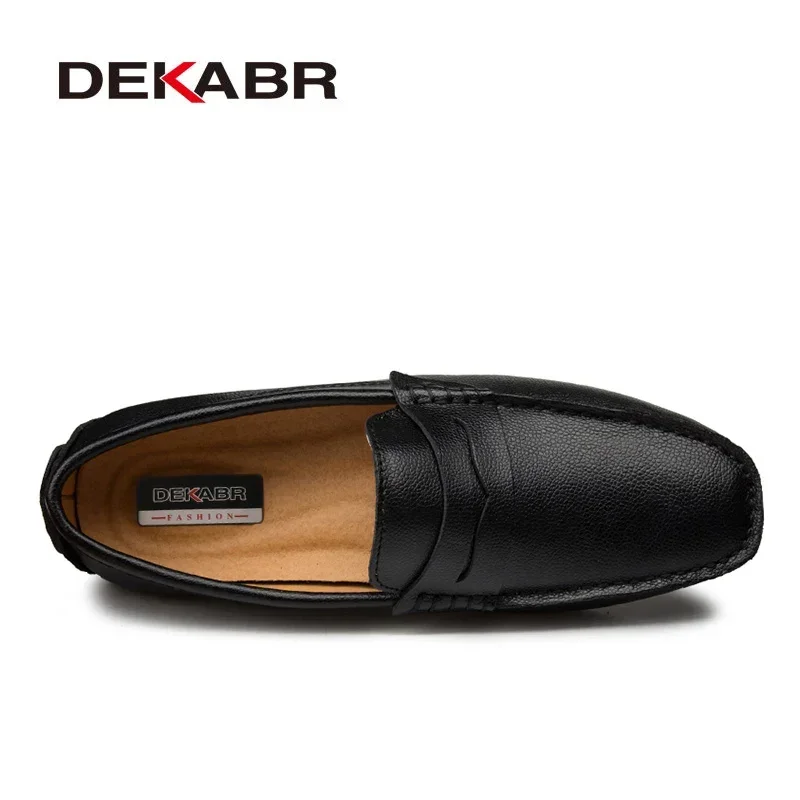 DEKABR Big Size 38~49 Men Loaf - đánh giá và giá Boat Shoe Leather
