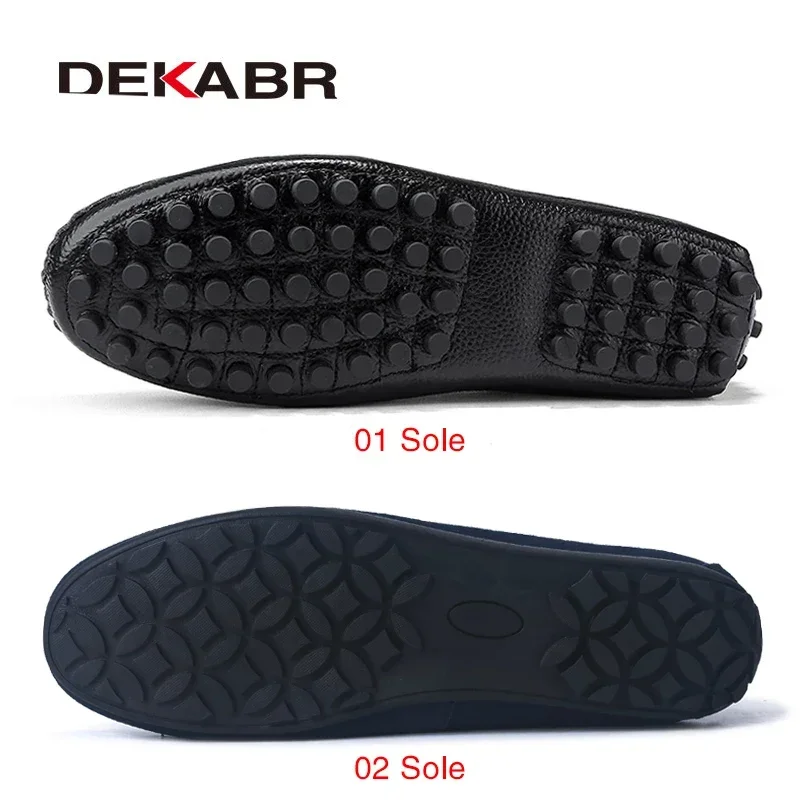 DEKABR Big Size 38~49 Men Loaf - đánh giá và giá Boat Shoe Leather
