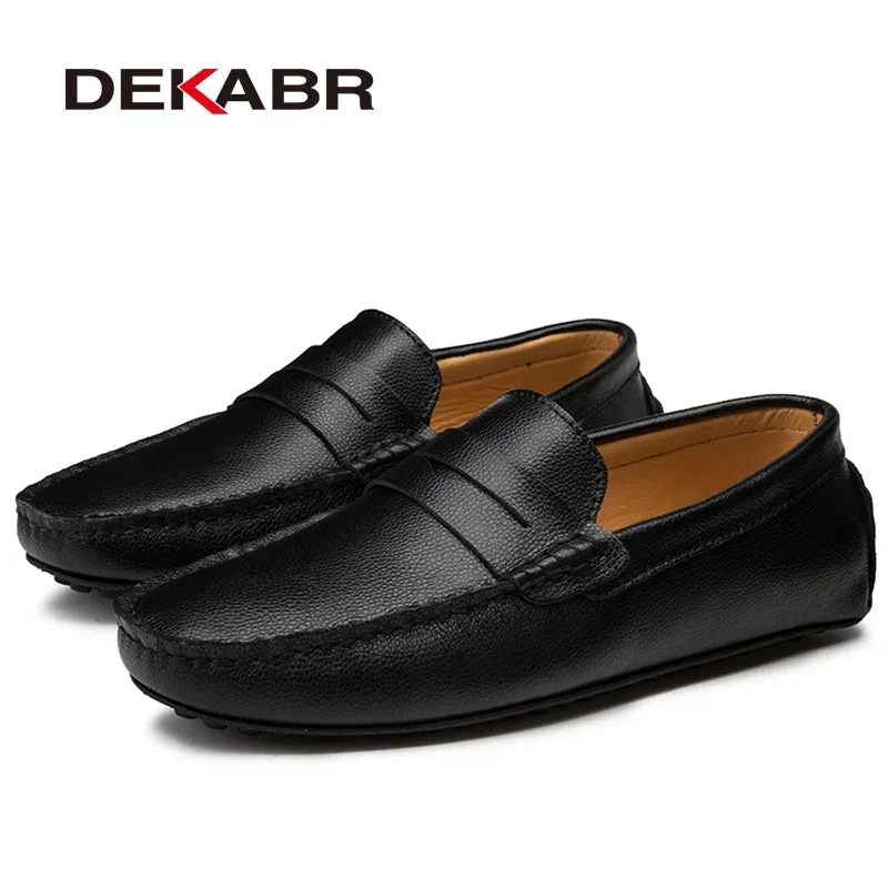 DEKABR Big Size 38~49 Men Loaf - đánh giá và giá Boat Shoe Leather