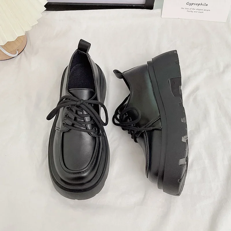 2024 Women Spring New Black Pl - đánh giá và giá Boat Shoe Leather
