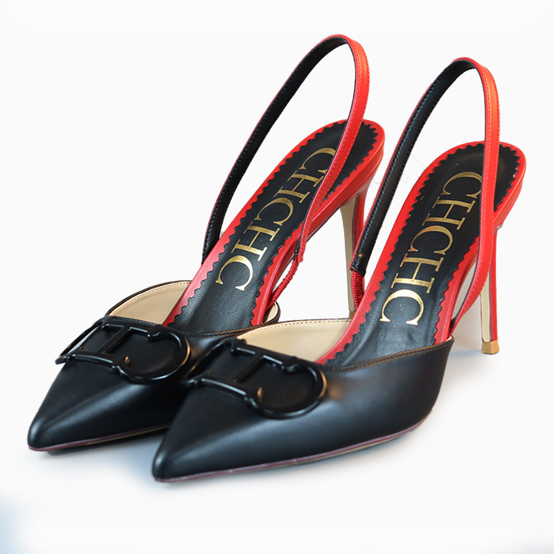 2026 CH Fashion Black Red Cont - đánh giá và giá Men Shoes Elegant
