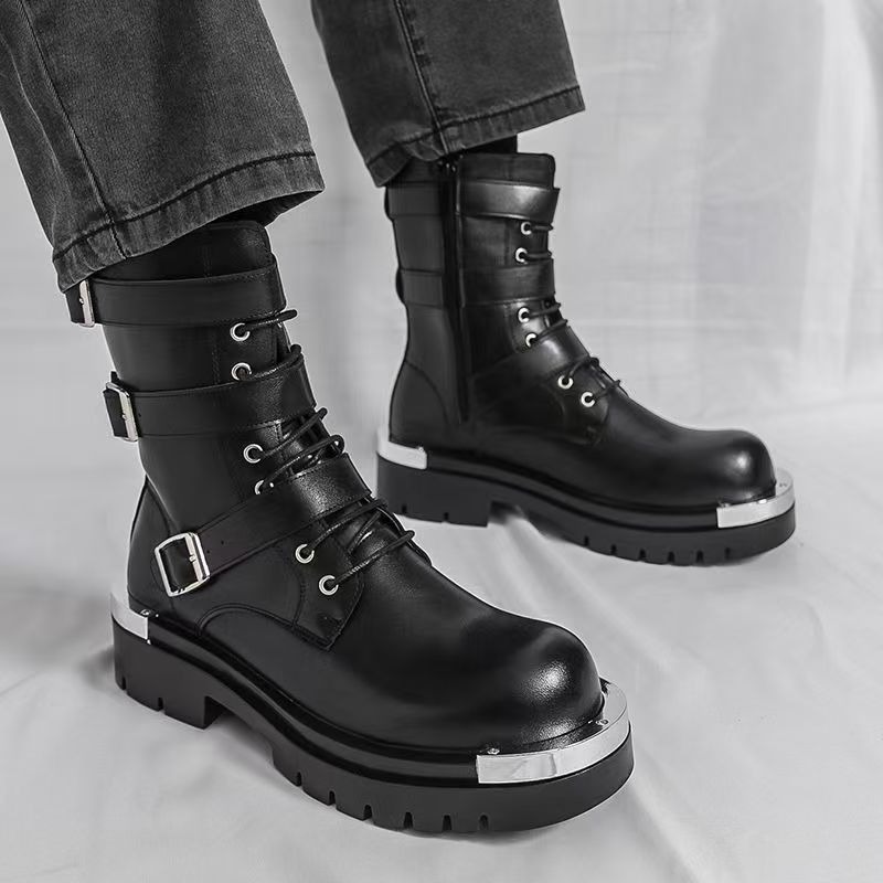 High Quality Men's Ankle Boots - đánh giá và giá Men Shoes Elegant