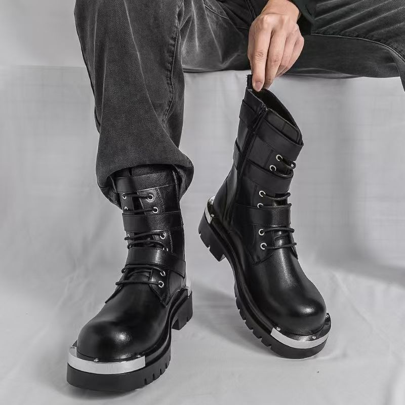 High Quality Men's Ankle Boots - đánh giá và giá Men Shoes Elegant