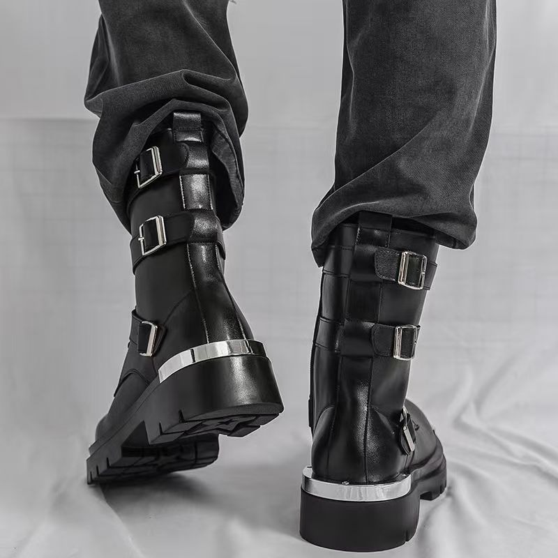High Quality Men's Ankle Boots - đánh giá và giá Men Shoes Elegant