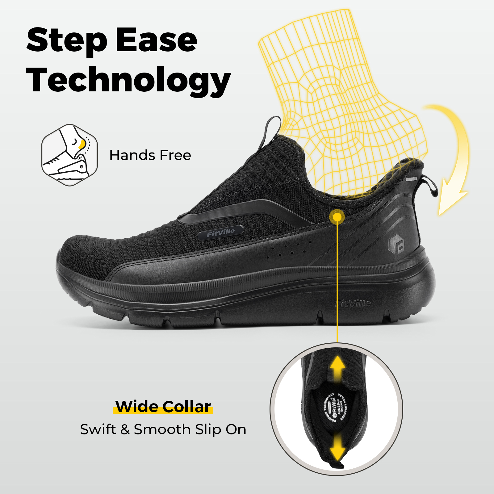Fitville Wide Men's Shoes Fitn - đánh giá và giá Men Shoes Size Chart