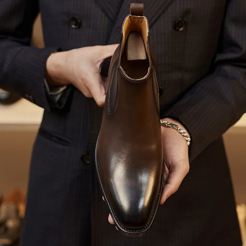 Retro Elegant Mens Chelsea Boo - đánh giá và giá Men Shoes Elegant