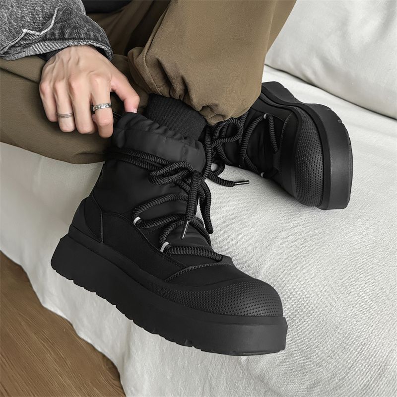 Designer New Men's Snow Boots  - đánh giá và giá Men'S Shoes Popular