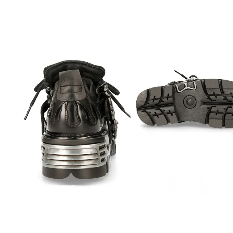 Gothic Vintage Metal Decoratio - đánh giá và giá Men Shoes Elegant