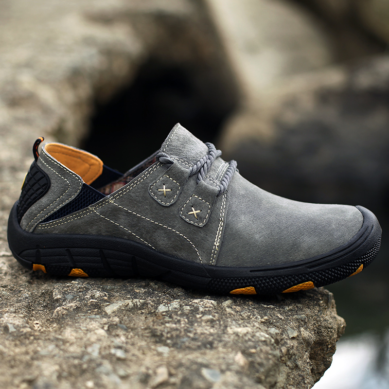 New Men's Casual Shoes Plus Si - đánh giá và giá Boat Shoe Leather