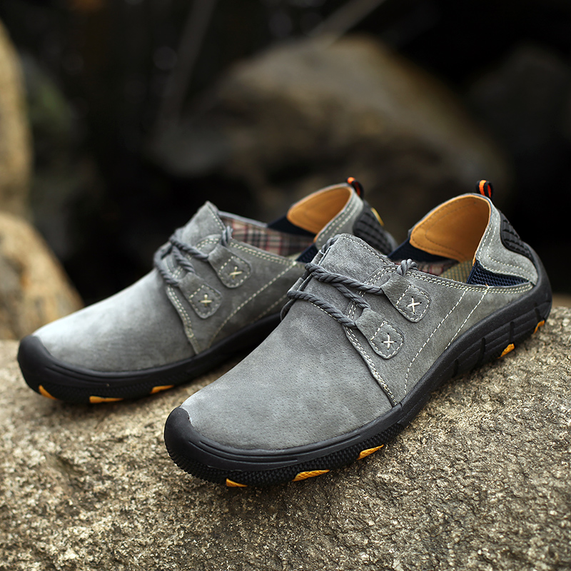 New Men's Casual Shoes Plus Si - đánh giá và giá Boat Shoe Leather