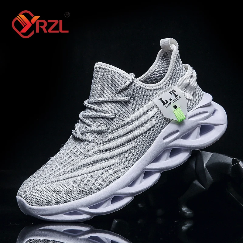 YRZL Men Sports Running Black  - đánh giá và giá Men Shoes Size Chart