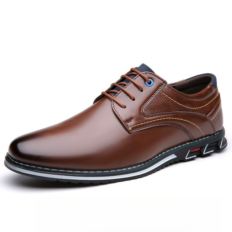 New Men's PU Leather Derby Sho - đánh giá và giá Boat Shoe Leather