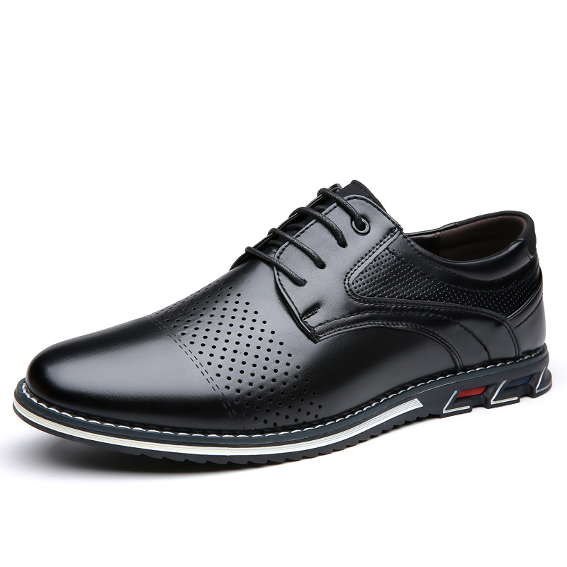 New Men's PU Leather Derby Sho - đánh giá và giá Boat Shoe Leather